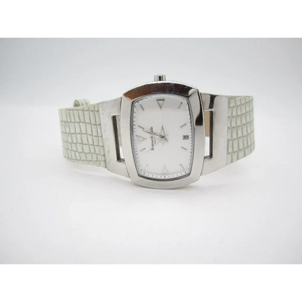 Women Kenneth Cole New York Quartz WR Analog 35mm Dial Causal Watch (F543)